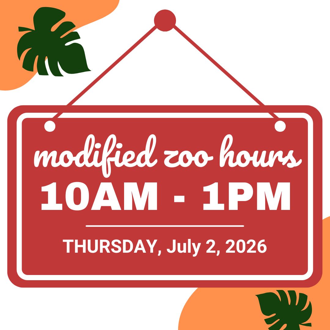MODIFIED ZOO HOURS