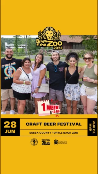 ONE WEEK AWAY! 🎟️🚨
This year's Brew at the Zoo is ALMOST SOLD OUT! Get your tickets for the event on Saturday, June 28 from 6PM - 9PM! 

BEER 🍺 MUSIC 🎶 FOOD 🍔 MUCH MORE 🦁

🎟️ Get your ticket before we sell out: link in bio!
